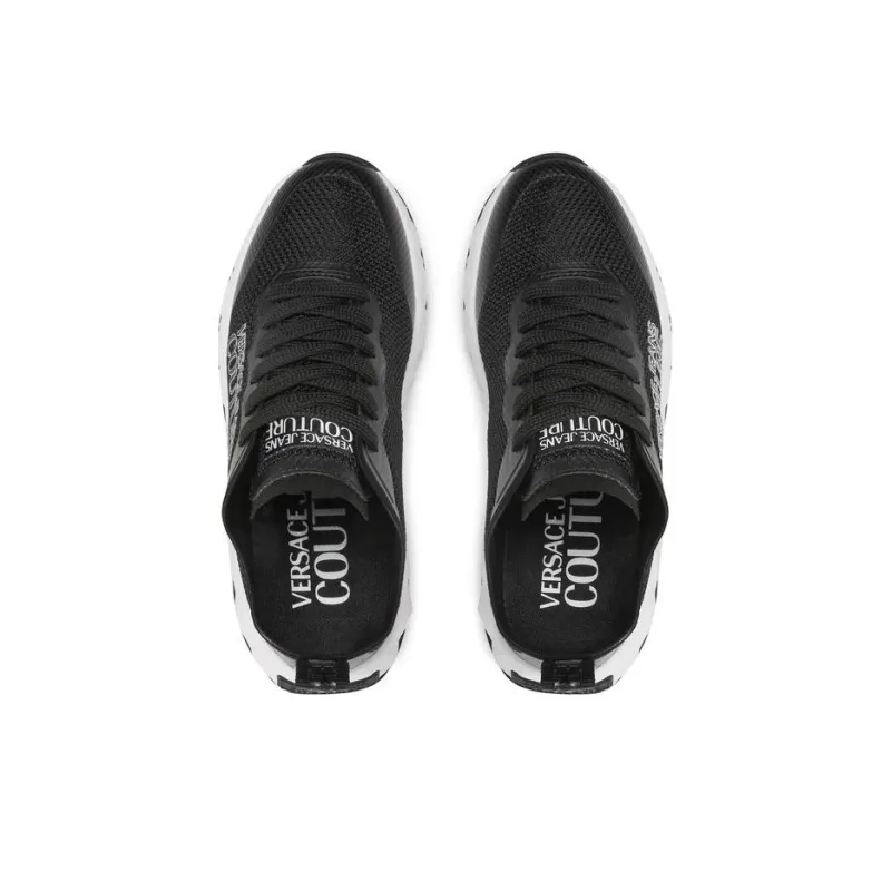 VERSACE JEANS Low Top Casual Shoes Women's Black-3