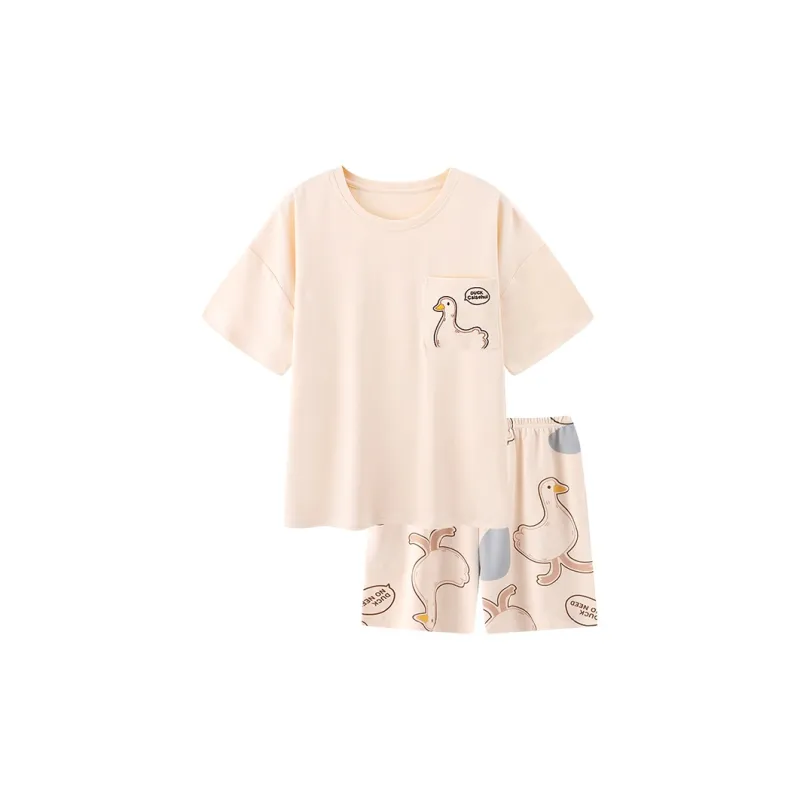 Beast's Secret Pajama Set Women's Ecru-0