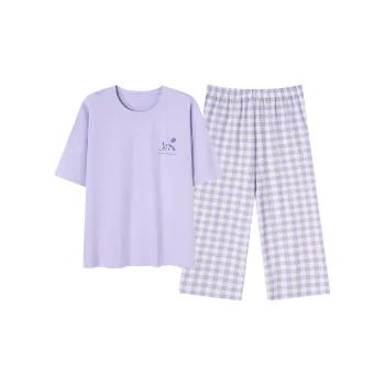 JinShaLa Pajama Set Women's Light Purple