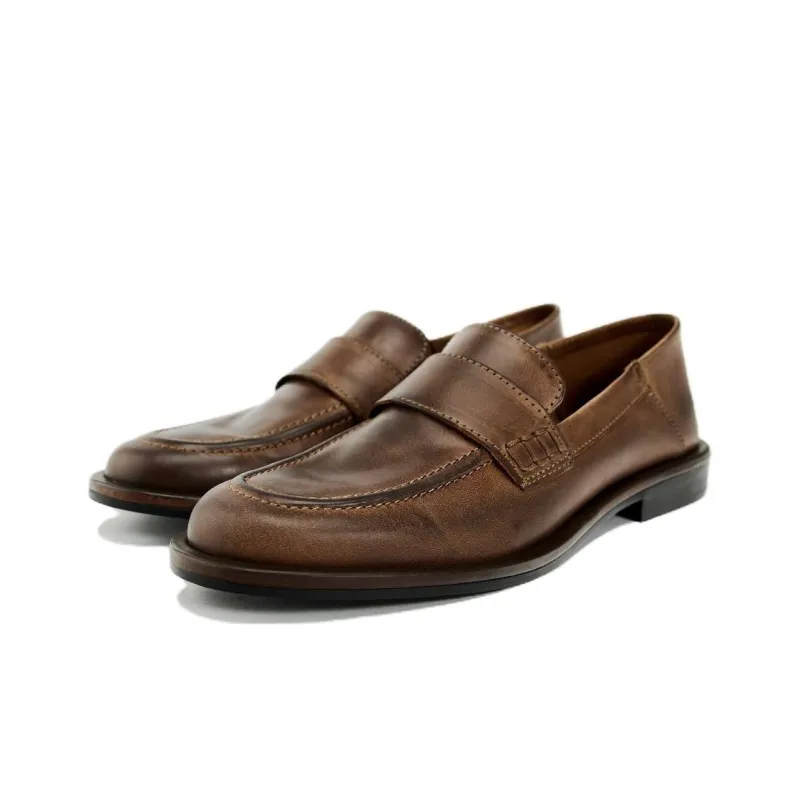 ZARA Loafers Women's Brown-1