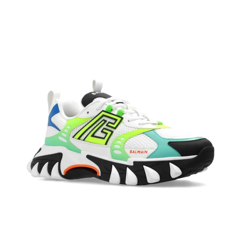 BALMAIN Low Top Casual Shoes Men's Multicolor-3