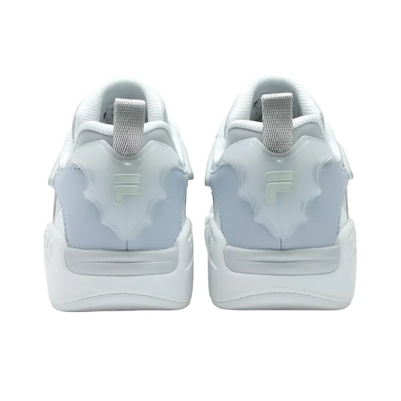 FILA FUSION DESPERADO Outlaw LOW Breathable Low-Top Vintage Basketball Shoes Women's Light Blue-3