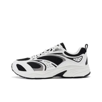 XTEP Millennium Durable Breathable Low-Top Casual Shoes Men's Black White