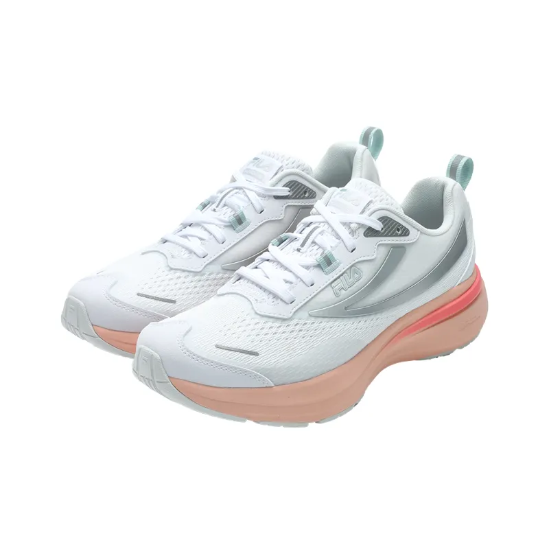FILA NUVOLE Cushioned Slip Resistant Low Top Running Shoes Women's White-1