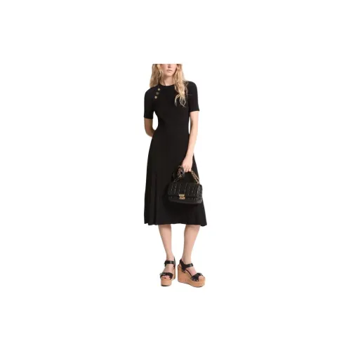 MICHAEL KORS Short-Sleeved Dresses Women's Black