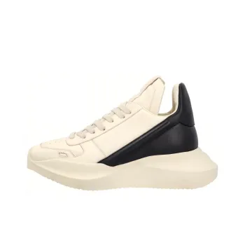 RICK OWENS Geth Runner Lpovy Milk Black Milk
