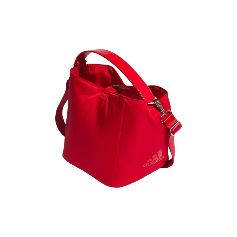 Adidas Recycled Polyamide Handbag Shoulder Bag Regular Women's Red-2