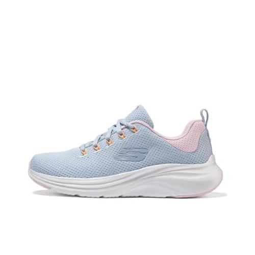 Skechers Sport Casual Shoes Women's Low-Top Light Blue/Pink