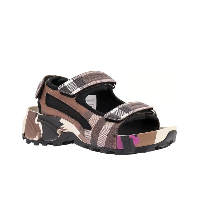 Burberry Arthur Check-pattern Sandals-2