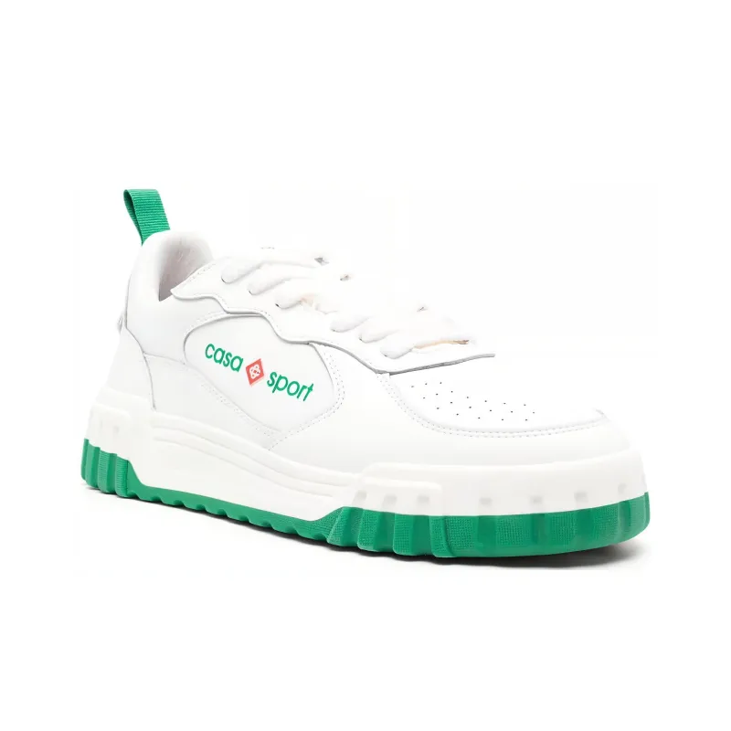 CASABLANCA Tennis Court Leather Sneakers-2
