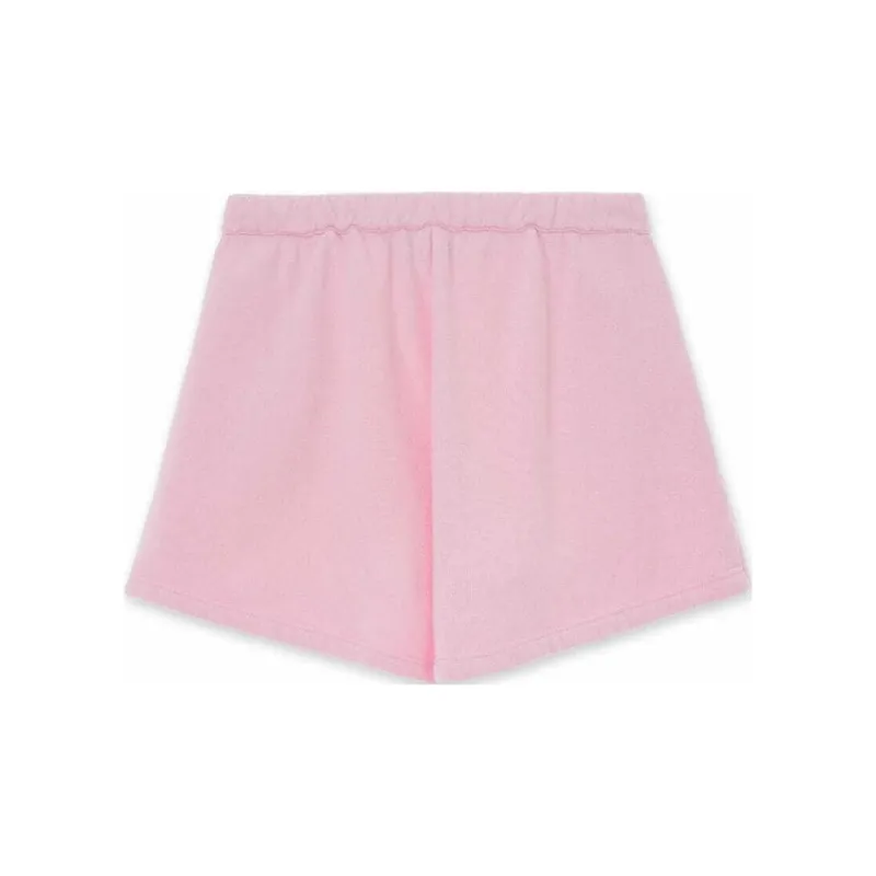KIMHEKIM SS24 LOGO-EMBROIDERED JERSEY SHORTS Casual Shorts Women's PINK/Pink-1