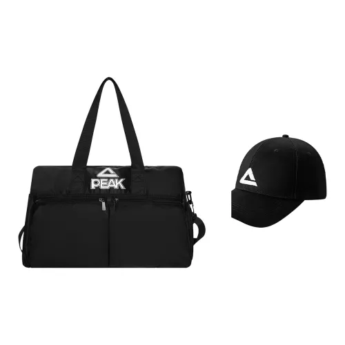 PEAK Handbags Black Large Capacity Handbags+Black Baseball Caps