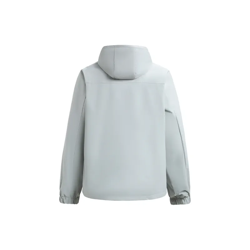 A.X.S.K Windbreaker Jacket Unisex Black-5