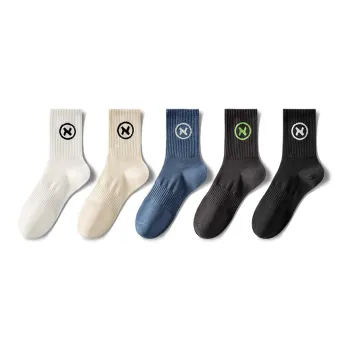 NAIER Mid Calf Socks Men's 5 Pack