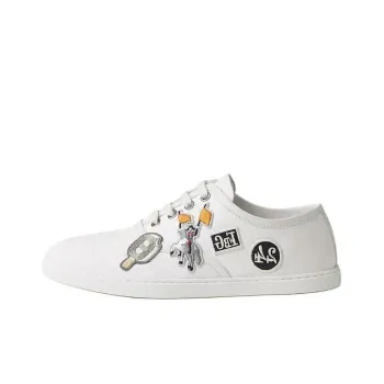 HERMES Innocent Low Top Skateboard Shoes Women's White