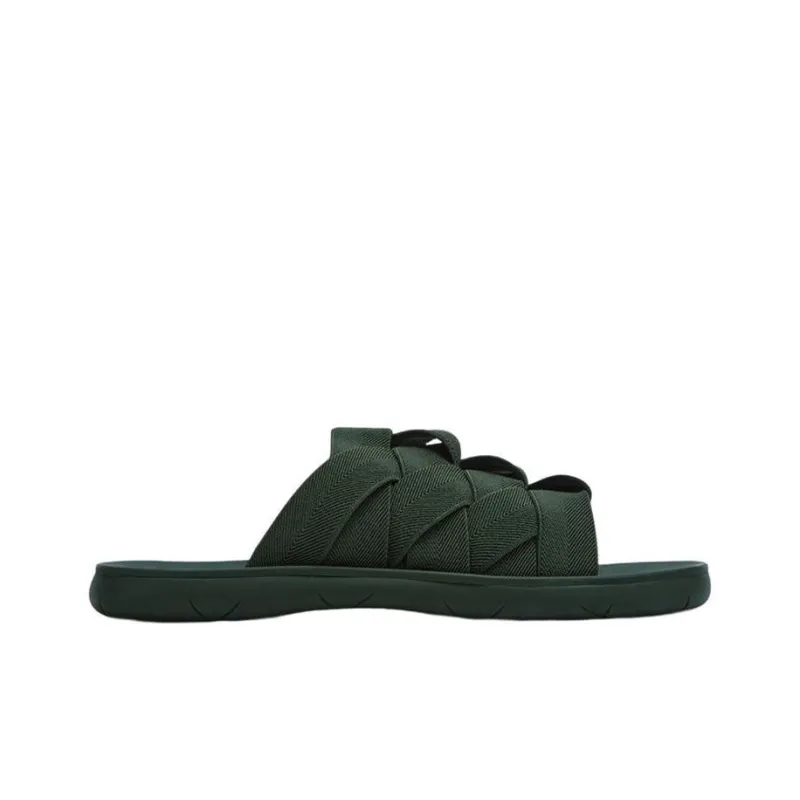 Bottega Veneta Plat Odor Resistant Slide Slippers Men's Dark Green-1
