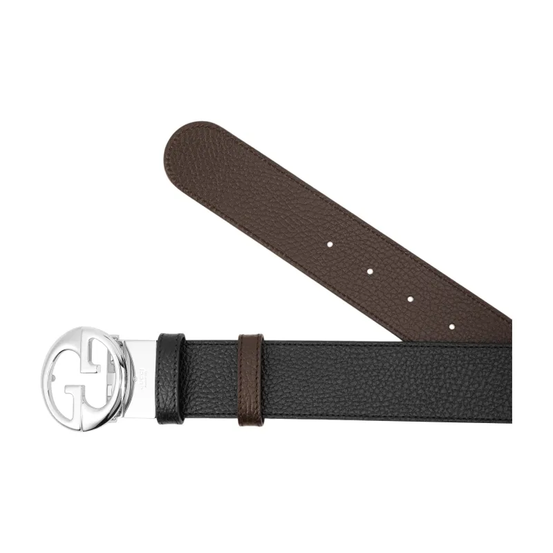 GUCCI GG Leather Belts Men-3