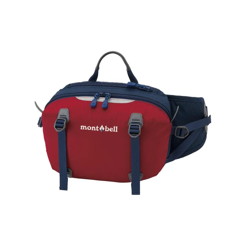 MONTBELL Nylon Fanny Pack Regular Unisex Garnet-0