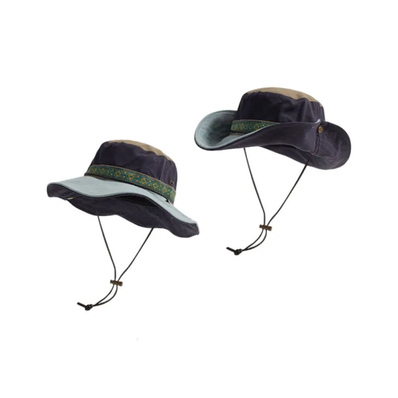 MUYKUY Polyester Bucket Hats Unisex-3