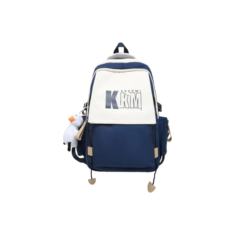 Travel Nylon Backpack Unisex Black+Flying Duck/Blue+Flying Duck/Brown+Flying Duck/Green+Flying Duck/Red+Flying Duck-5