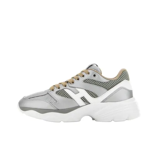 HOGAN H665 Panelled Chunky Sneakers