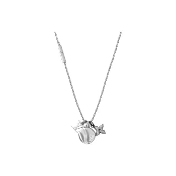 LOUIS VUITTON Metal Necklaces Men's Silver