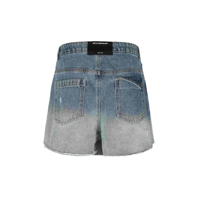 GIMING Denim Shorts Women's Blue-1