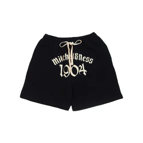 Mitchell Ness Casual Shorts Unisex Black