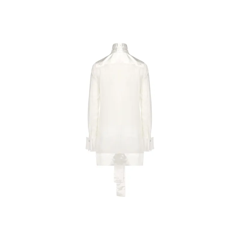 GIVENCHY Long-Sleeved Dresses Women's White-1