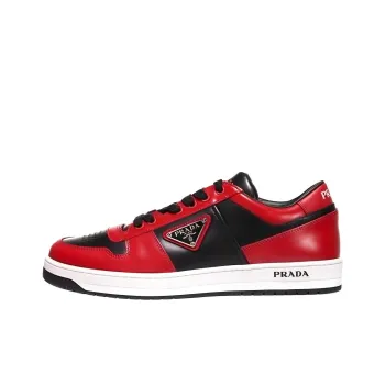 PRADA Low Top Skateboard Shoes Men's Red