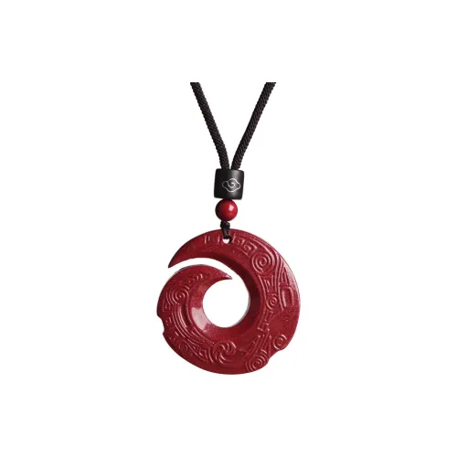 Reiki Reconstructed Cinnabar Zodiac Year Peace Buckle Unisex