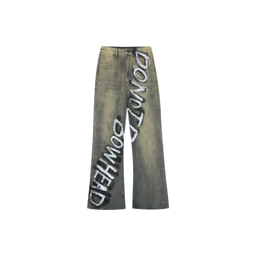 DNBH Hand-drawn Doodle Series Jeans Unisex