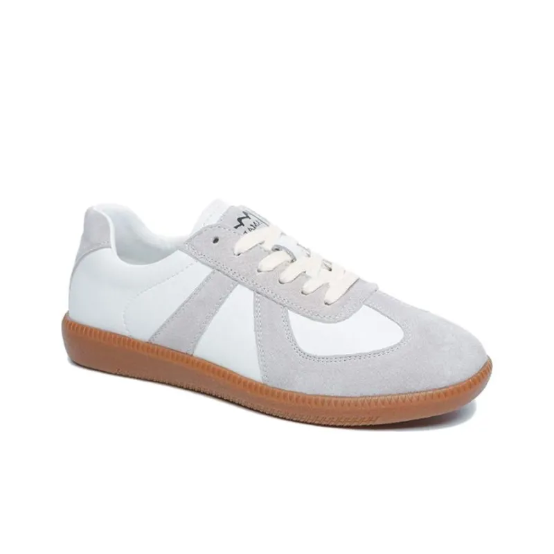 TARRAMARRA Low-Top Skateboard Shoes Unisex Gray White-1