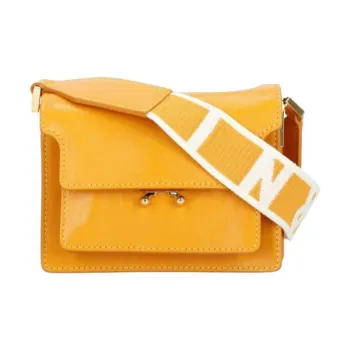 MARNI Foldover Top Shoulder Bag