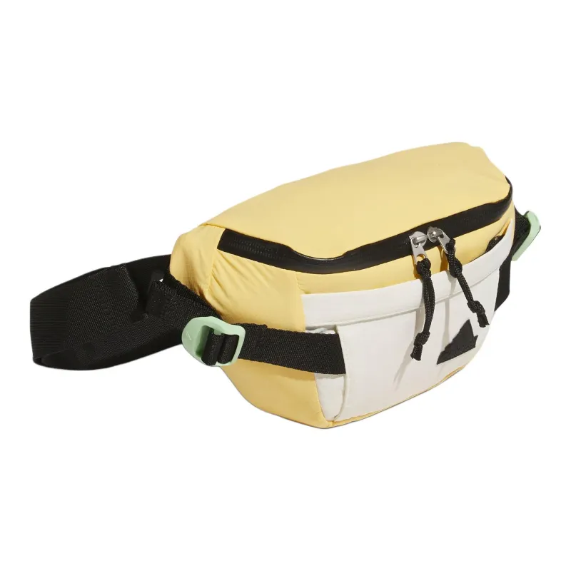 Adidas Recycled Polyamide Shoulder Bag Crossbody Bag Fanny Pack Small Size Unisex Apricot Yellow-1