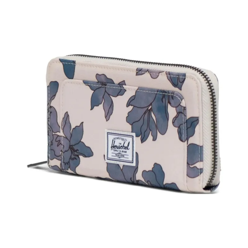 Herschel EcoSystem™ 600D Fabric Polyester Wallet Unisex Moonlight Floral Waves-1