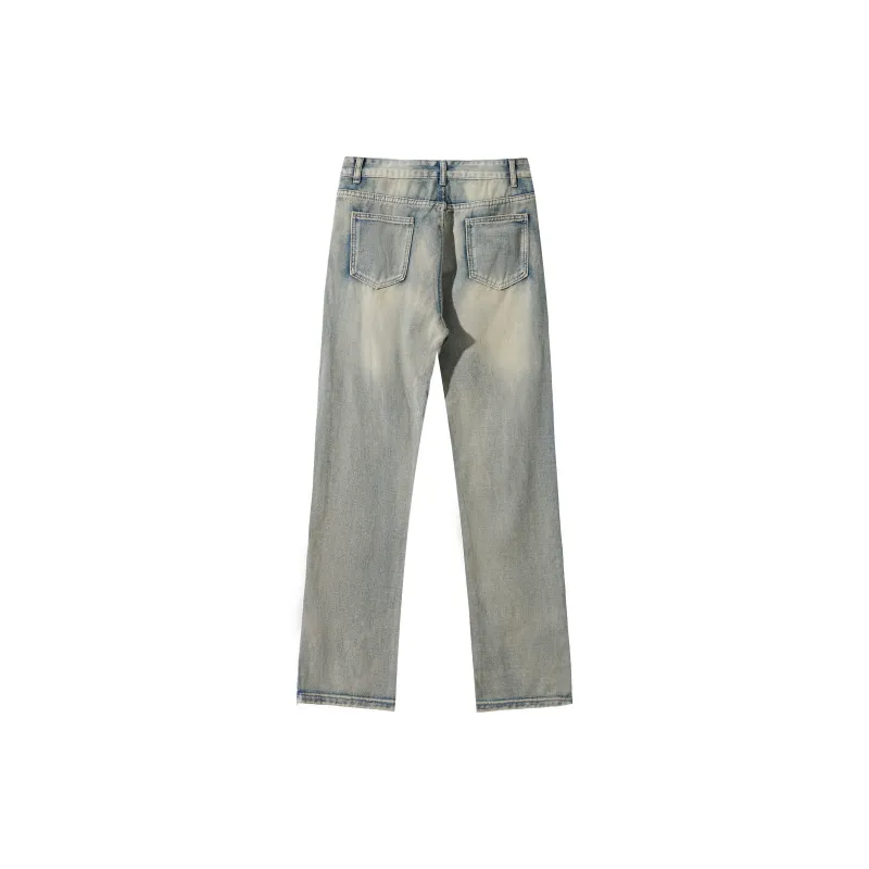 FLOAT Jeans Unisex Yellow Mud-1