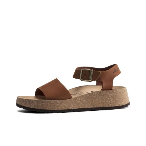 Birkenstock Strap Sandals Women's Brown Narrow Fit