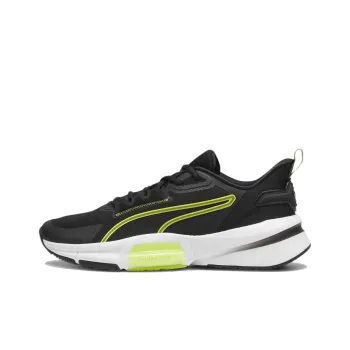 PUMA PWRFrame TR 3 Slip Resistant Low Top Training Shoes Men's Black Green White