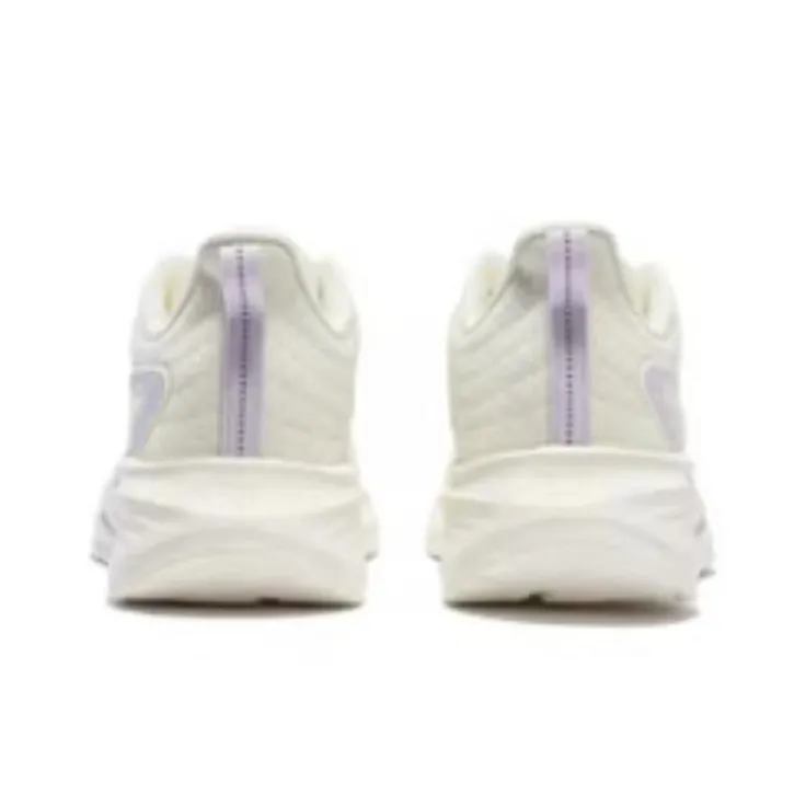 361° Cushioning Lightweight Low Top Running Shoes Women's White Purple-2