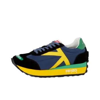 KENZO Abrasion Resistant Low Top Casual Shoes Women's Midnight Blue
