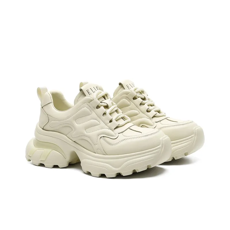 ELLE Low Top Chunky Sneakers Women's-2