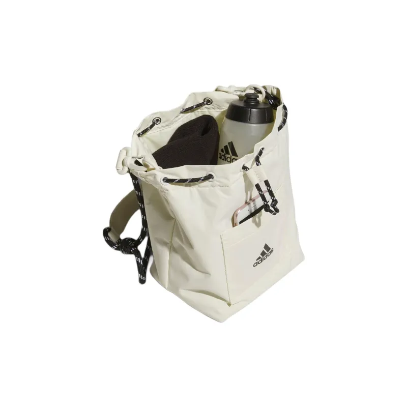 Adidas Polyamide Shoulder Bag Crossbody Bag Bucket Bag Handbag Regular Women's Ivory White-2