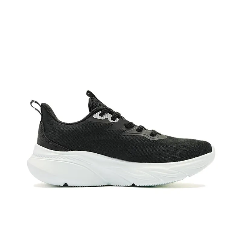 QIAODAN Yuebu 2.0 Durable Breathable Low Top Q COZY SOFT Running Shoes Women's Black White-1