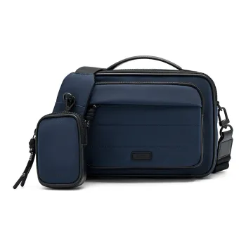 PEDRO Nylon Shoulder Bag Regular Men's Dark Blue