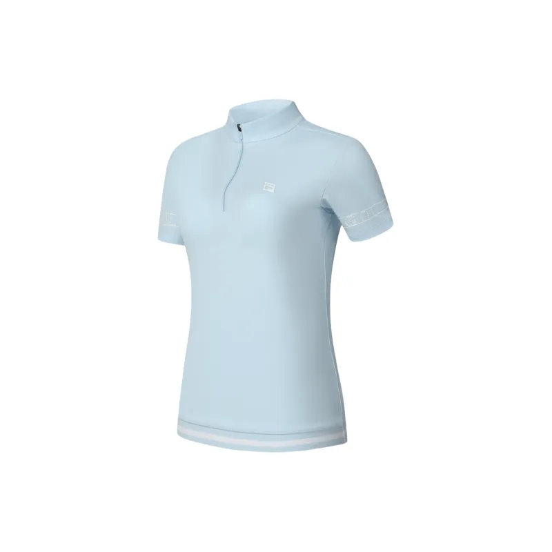 FILA T Shirts Women's Light Sky Blue-1