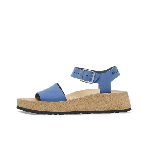 Birkenstock Strap Sandals Women's Blue Narrow Fit