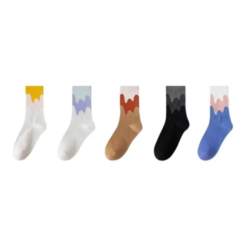 2323 Mid Calf Socks Women's 5 Pack