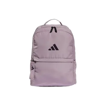Adidas Polyester Backpack Regular Women's Light Gray Purple