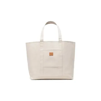 Herschel Canvas Canvas Bag Tote Bag Shopping Bag Handbag Unisex Natural